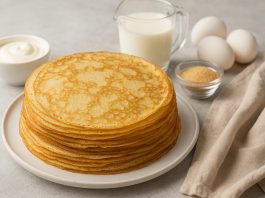 უტრა თხელი ბლინები